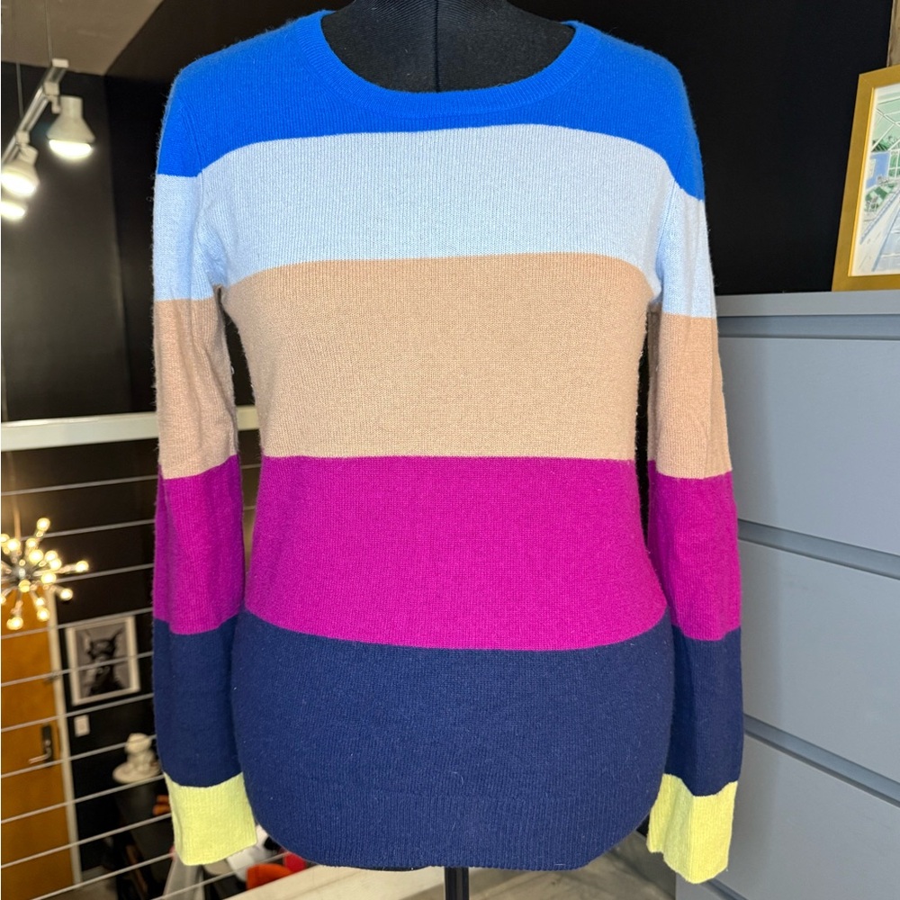 Equipment Multicolor Striped Sweater
